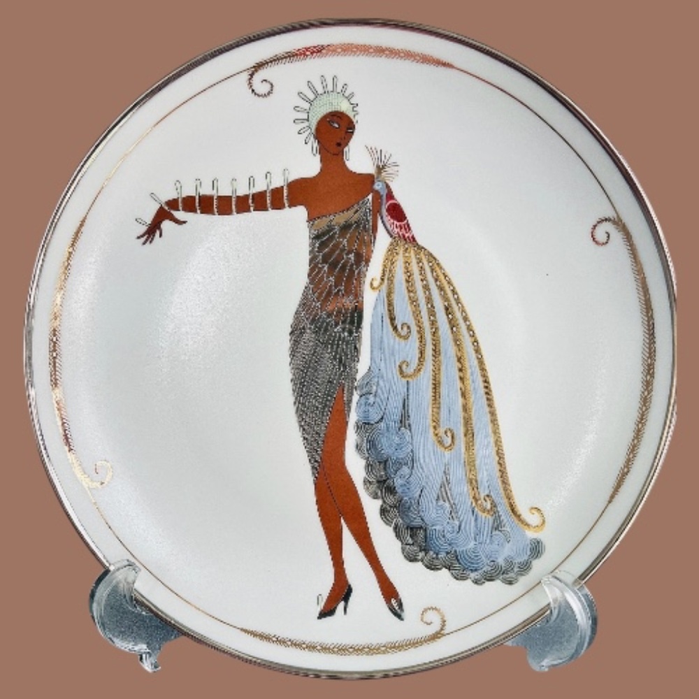 House of Erté “Diva II” Collectible Plate